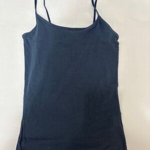 Navy Spaghetti Strap Top